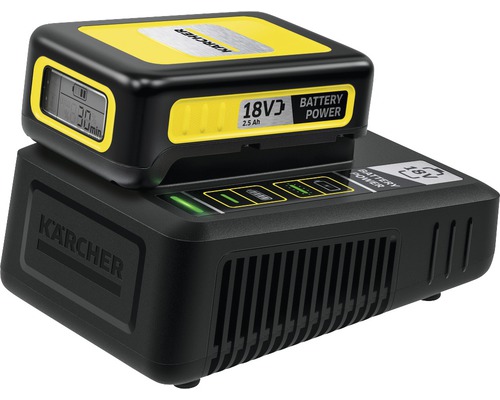 Kärcher Akku und Ladegerät für 18 Volt Akkus