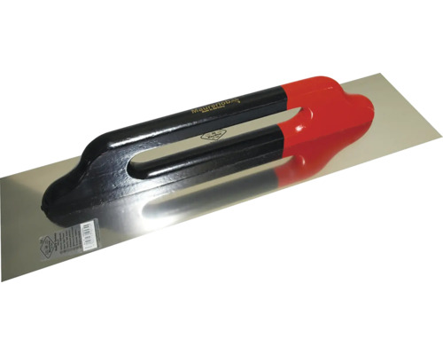 Schweizer Glättekelle Maurerlob Edelstahl 500x130mm
