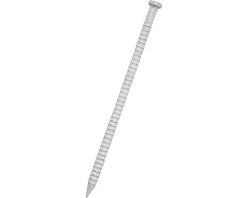 Paneelstift (Colorstift) 1,6x26 mm, weiß, 140 Stück Ein einzelner Stift mit geriffeltem Schaft.