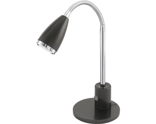 LED Bürolampe 3W 200 lm 3000 K H 30 cm Fox anthrazit/chrom