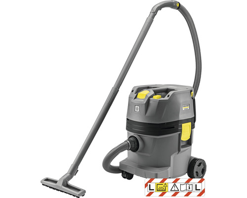 Akku-Staubsauger Nass-/ Trockensauger Kärcher Professional NT 22/1 Ap Bp L ohne Akku und Ladegerät L- Klasse Kärcher Nass Trockensauger mit Saugrohr und Schlauch