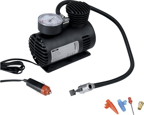 Mini Portable Car Air Compressor 12v / Kfz mini-kompressor mit  12-Volt-Anschluss 