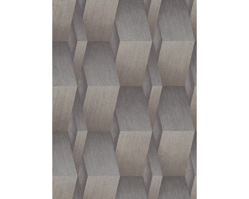 Vliestapete 10046-30 GMK Fashion for Walls Grafisch 3D gold Tapete mit grafischem 3D-Würfelmuster
