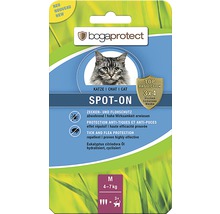 Zecken- und Flohschutz bogaprotect SPOT-ON für Katzen von 4-7 kg 3x1,2 ml-thumb-0