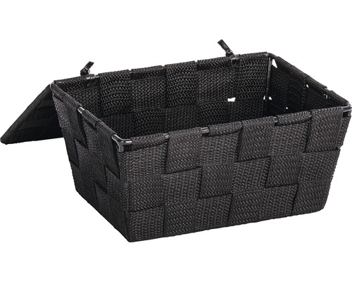 Geflochtener Aufbewahrungskorb mit Deckel