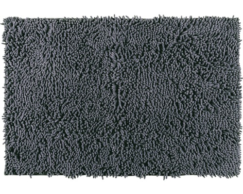 Badteppich Wenko Chenille 50 x 80 cm mausgrau-0