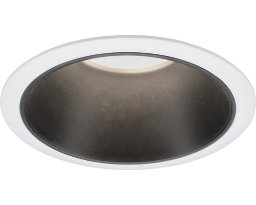 LED Einbauleuchte IP44 dimmbar 6,5W 460 lm 2700 K Cole weiß/schwarz Ø 8/8,8 cm 230V Deckeneinbaustrahler für Innenräume