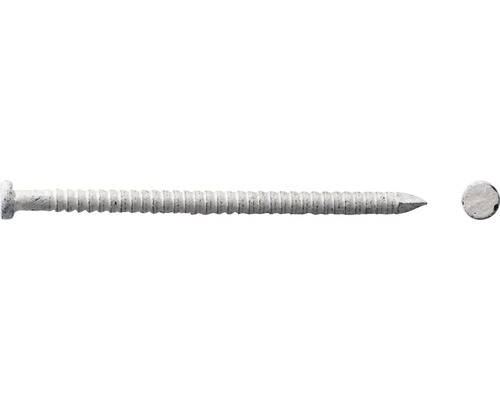 Paneelstift (Colorstift) 1,6x40 mm, weiß, 80 Stück Wellenschlagnagel mit gerändeltem Schaft