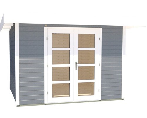 Gartenhaus mit Doppeltür und Fenster