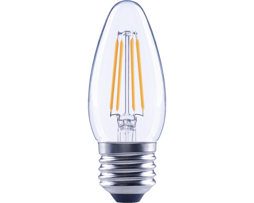 FLAIR LED Kerzenlampe dimmbar C35 E27/2,2W(25W) 250 lm 2700 K warmweiß klar