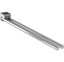 Doppelter Handtuchhalter aus Metall