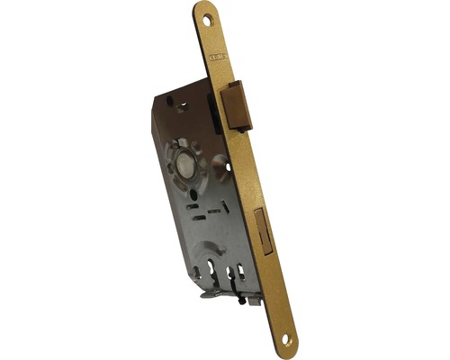 Einsteckschloss Abus rechts gold ES BB R G 55/72/20 mm DIN Falz ABUS Einsteckschloss für Innentüren