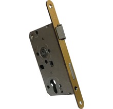 Einsteckschloss Abus für Wohnungsabschlusstüren rechts gold ES PZ R G 55/72/20 mm DIN Falz