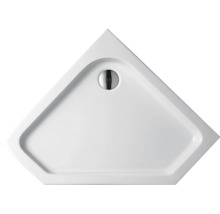 Eckige Duschwanne mit Ablauf