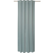 Vorhang mit Gardinenband Midnight grün 140x255 cm-thumb-0