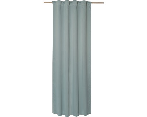 Vorhang mit Gardinenband Midnight grün 140x255 cm