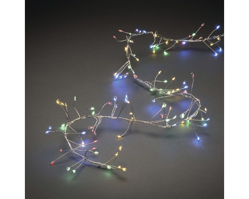 Lichterkette mit mehrfarbigen LED-Leuchten