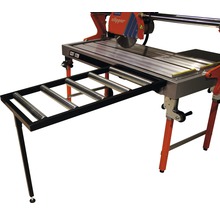 Fliesenschneidmaschine mit Rollentisch