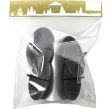 Packung mit schwarzen Möbelgleitern