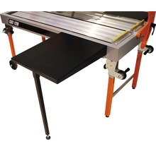 Fliesenschneidmaschine mit zusätzlichem Tisch