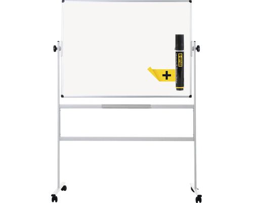 Whiteboard mobil magnetisch keramik II 120x120 cm