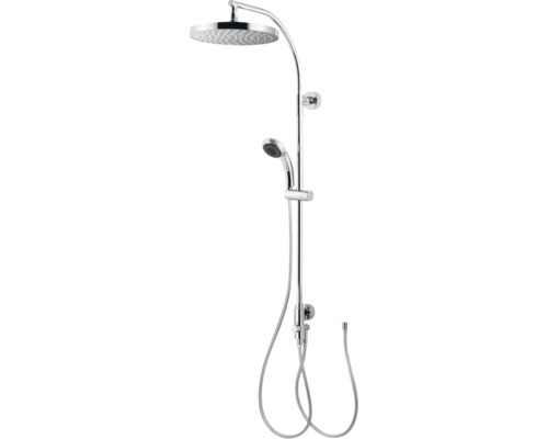 Duschsäule inkl. Umsteller Breuer Aquamaxx 320 Kopfbrause rund chrom 9252008000099 Duschsäule mit Kopf- und Handbrause
