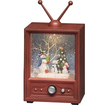 LED Wasserlaterne Konstsmide Fernseher mit Schneemännern Lichtfarbe warmweiß-thumb-3