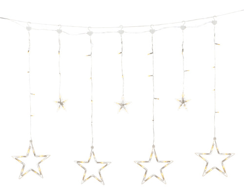 Sternen-Lichterkette mit LED-Beleuchtung zur Dekoration