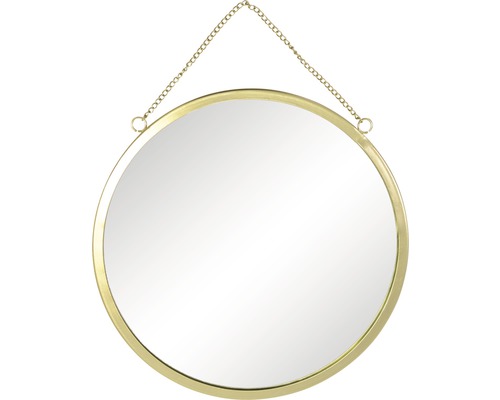Spiegel rund gold Ø 29 cm
