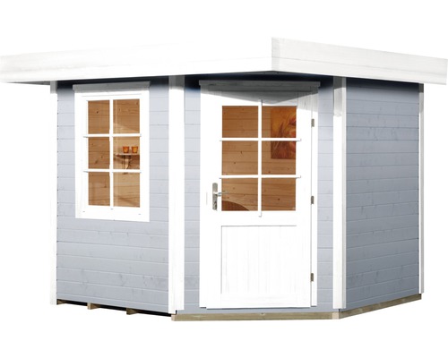 Gartenhaus mit Fenster und Tür