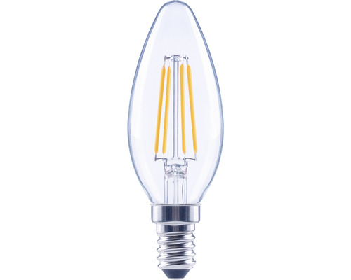 FLAIR LED Kerzenlampe dimmbar C35 E14/4W(40W) 470 lm 2700 K warmweiß klar-0