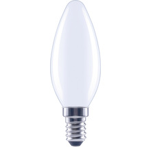 FLAIR LED Kerzenlampe dimmbar C35 E14/6W(60W) 806 lm 2700 K warmweiß matt-thumb-0