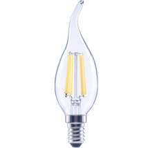 FLAIR LED Kerzenlampe dimmbar CL35 E14/5,5W(60W) 806 lm 2700 K warmweiß klar Windstoß Kerzenlampe-thumb-0