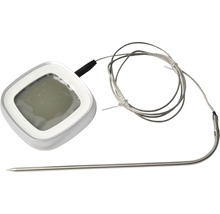 Tenneker® Digital Fleischthermometer Grillthermometer Küchenthermometer Ofenthermometer 7,3 x 7,3 x 2,5 cm ABS weiß-thumb-0