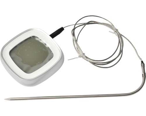 Tenneker® Digital Fleischthermometer Grillthermometer Küchenthermometer Ofenthermometer 7,3 x 7,3 x 2,5 cm ABS weiß-0