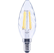 FLAIR LED Kerzenlampe gedreht dimmbar CT35 E14/5,5W(60W) 806 lm 2700 K warmweiß klar