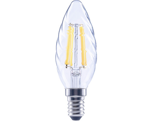 FLAIR LED Kerzenlampe gedreht dimmbar CT35 E14/5,5W(60W) 806 lm 2700 K warmweiß klar