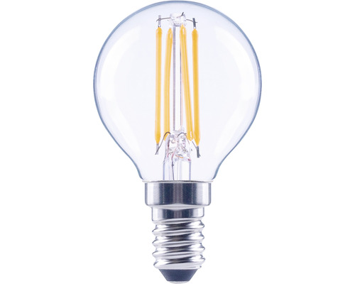 FLAIR LED Tropfenlampe dimmbar G45 E14/2,2W(25W) 250 lm 2700 K warmweiß klar
