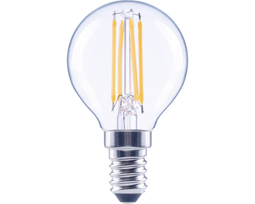 FLAIR LED Tropfenlampe dimmbar G45 E14/4W(40W) 470 lm 2700 K warmweiß klar