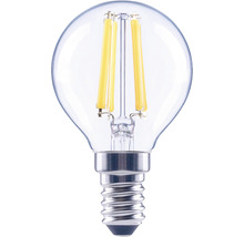 FLAIR LED Tropfenlampe dimmbar G45 E14/5,5W(60W) 806 lm 2700 K warmweiß klar-thumb-0