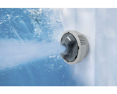 Wasserstrahl aus einer Whirlpool-Düse