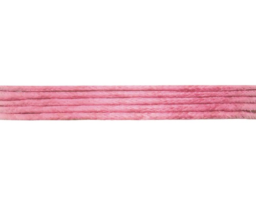 Baumwollkordel pink 1mm/5m
