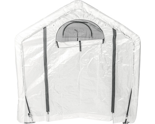 Gewächshaus mit Reißverschlussöffnung und Fenster