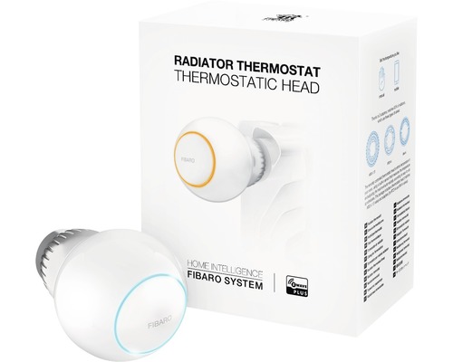 Fibaro Heizkörperthermostat mit Verpackung
