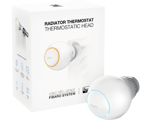 Fibaro Heizkörperthermostat mit Verpackung