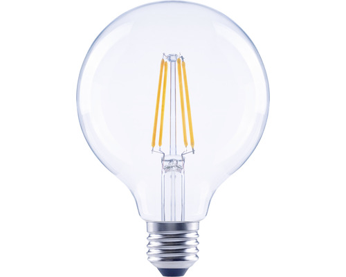 FLAIR LED Globelampe dimmbar G95 E27/7W(60W) 806 lm 2700 K warmweiß klar
