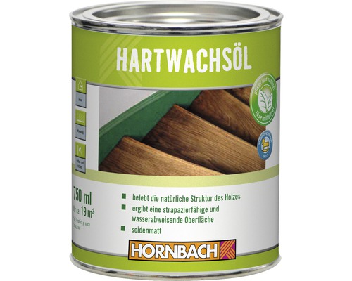 HORNBACH Hartwachsöl farblos 750 ml-0