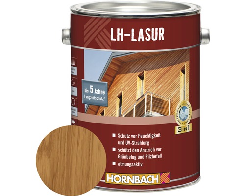HORNBACH LH-Lasur teak 2,5 L