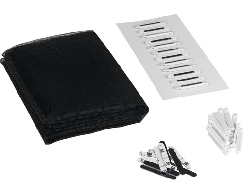 Insektenschutzgewebe mit Klettbandbefestigung