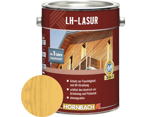 HORNBACH LH-Lasur pinie lärche 2,5 L